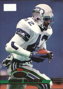 1993 Stadium Club - First Day Production/Issue #16 Chris Warren Front