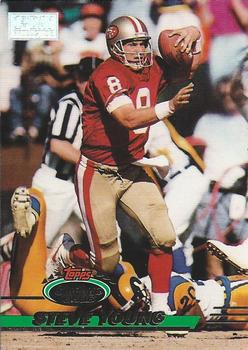 1993 Stadium Club - First Day Production/Issue #208 Steve Young Front