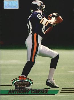 1993 Stadium Club - First Day Production/Issue #214 Anthony Carter Front