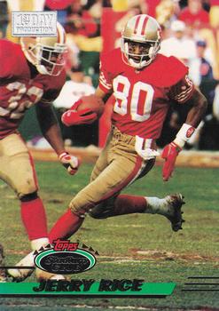 1993 Stadium Club - First Day Production/Issue #232 Jerry Rice Front