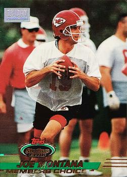 1993 Stadium Club - First Day Production/Issue #250 Joe Montana Front