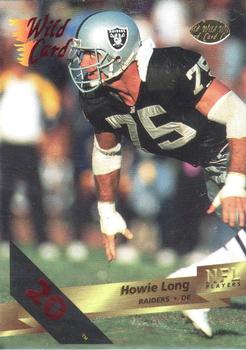 1993 Wild Card - 20 Stripe #152 Howie Long Front