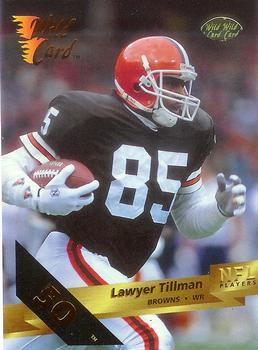 1993 Wild Card - 50 Stripe #40 Lawyer Tillman Front