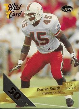 1993 Wild Card - 50 Stripe #81 Darrin Smith Front
