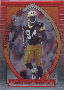 1993 Wild Card - Bomb Squad #19 Sterling Sharpe Front
