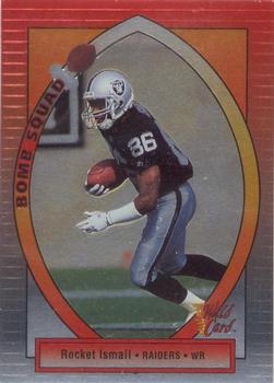 1993 Wild Card - Bomb Squad #22 Rocket Ismail Front