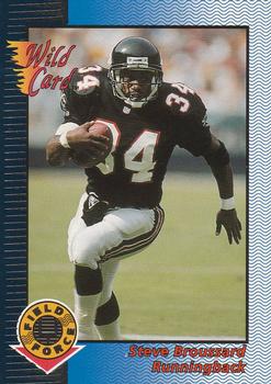 1993 Wild Card - Field Force #WFF-48 Steve Broussard Front