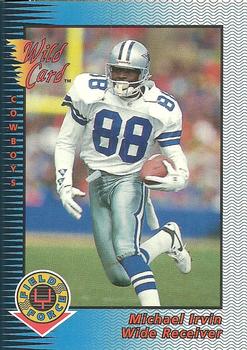 1993 Wild Card - Field Force #EFF-73 Michael Irvin Front