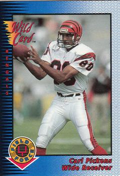 1993 Wild Card - Field Force #CFF-96 Carl Pickens Front