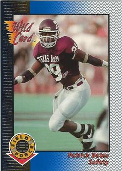 1993 Wild Card - Field Force Gold #WFF-51 Patrick Bates Front