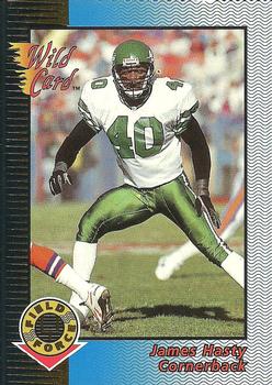 1993 Wild Card - Field Force Gold #EFF-82 James Hasty Front