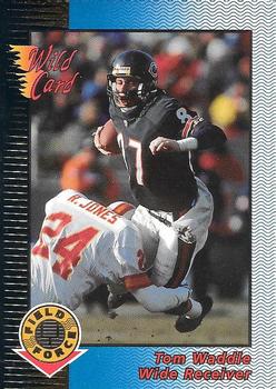 1993 Wild Card - Field Force Gold #CFF-91 Tom Waddle Front