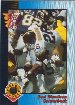 1993 Wild Card - Field Force Gold #CFF-114 Rod Woodson Front