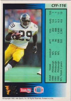 1993 Wild Card - Field Force Gold #CFF-116 Barry Foster Back