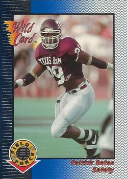 1993 Wild Card - Field Force Silver #WFF-51 Patrick Bates Front