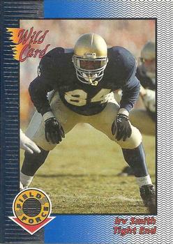 1993 Wild Card - Field Force Silver #WFF-54 Irv Smith Front