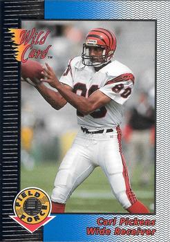 1993 Wild Card - Field Force Silver #CFF-96 Carl Pickens Front