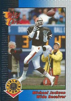 1993 Wild Card - Field Force Silver #CFF-98 Michael Jackson Front