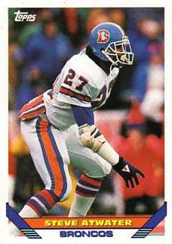 1993 Topps #137 Steve Atwater Front