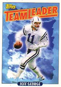 1993 Topps #266 Jeff George Front