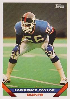 1993 Topps #105 Lawrence Taylor Front