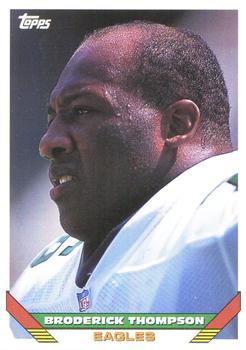 1993 Topps #394 Broderick Thompson Front