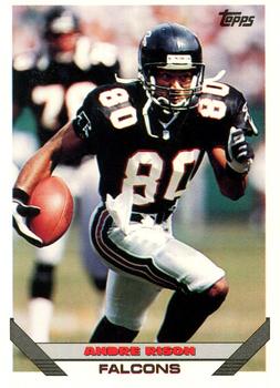 1993 Topps #480 Andre Rison Front