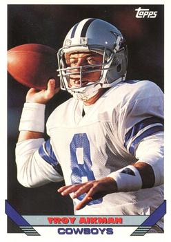 1993 Topps #530 Troy Aikman Front