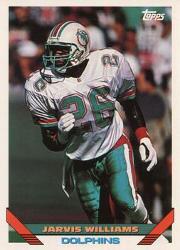 1993 Topps #617 Jarvis Williams Front
