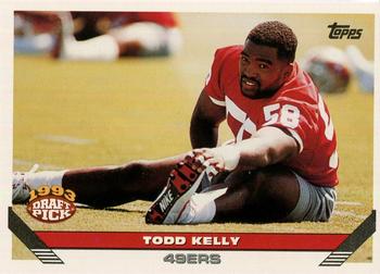 1993 Topps #622 Todd Kelly Front