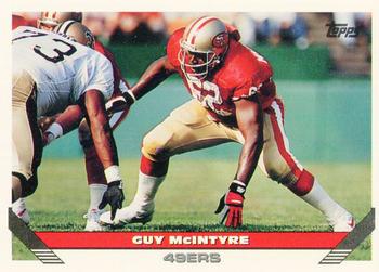 1993 Topps #647 Guy McIntyre Front