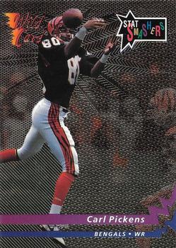 1993 Wild Card - Stat Smashers Gold #CSS-96 Carl Pickens Front