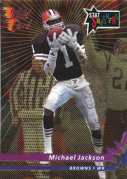 1993 Wild Card - Stat Smashers Gold #CSS-98 Michael Jackson Front