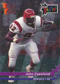 1993 Wild Card - Stat Smashers Rookies #SS-4 John Copeland Front