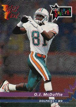 1993 Wild Card - Stat Smashers Rookies #SS-19 O.J. McDuffie Front