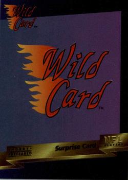 1993 Wild Card Superchrome #1 Surprise Card Front