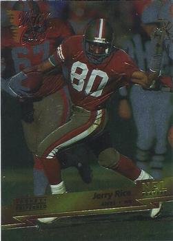 1993 Wild Card Superchrome #4 Jerry Rice Front