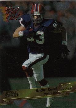 1993 Wild Card Superchrome #26 Andre Reed Front