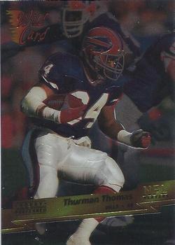 1993 Wild Card Superchrome #31 Thurman Thomas Front