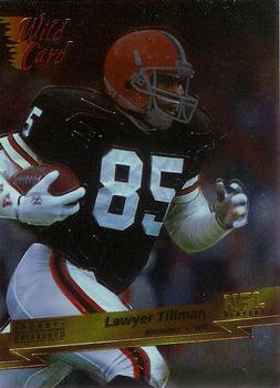 1993 Wild Card Superchrome #40 Lawyer Tillman Front