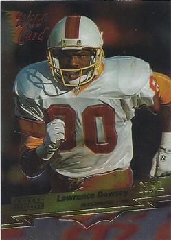 1993 Wild Card Superchrome #47 Lawrence Dawsey Front
