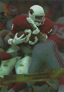 1993 Wild Card Superchrome #51 Ivory Lee Brown Front
