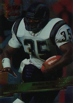 1993 Wild Card Superchrome #58 Marion Butts Front