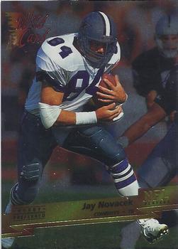1993 Wild Card Superchrome #82 Jay Novacek Front