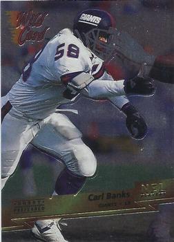 1993 Wild Card Superchrome #108 Carl Banks Front