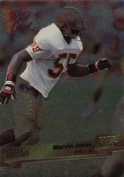 1993 Wild Card Superchrome #118 Marvin Jones Front