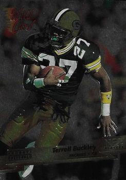 1993 Wild Card Superchrome #133 Terrell Buckley Front