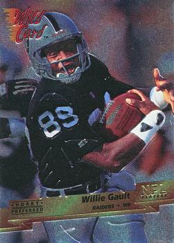 1993 Wild Card Superchrome #151 Willie Gault Front