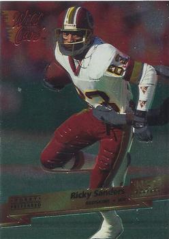 1993 Wild Card Superchrome #162 Ricky Sanders Front