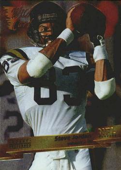 1993 Wild Card Superchrome #191 Steve Jordan Front